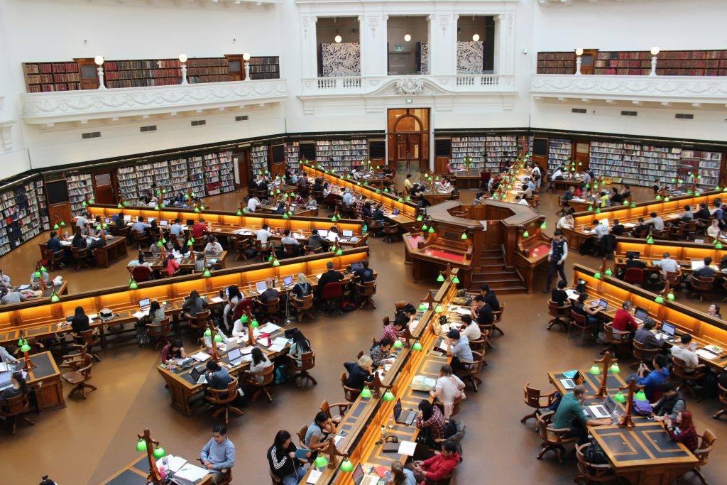 People Sitting Inside Well Lit Room